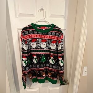 Men’s Ugly Christmas Sweater (Medium)